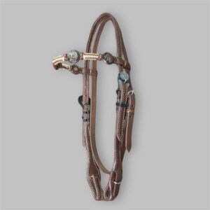 Cabeçada Testeira Reta Charroada e Margaridas PHCB007